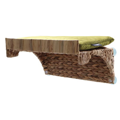 Silvio Design Liege 'Cat Comfort', grün, ca. 20 x 40 x 25 cm