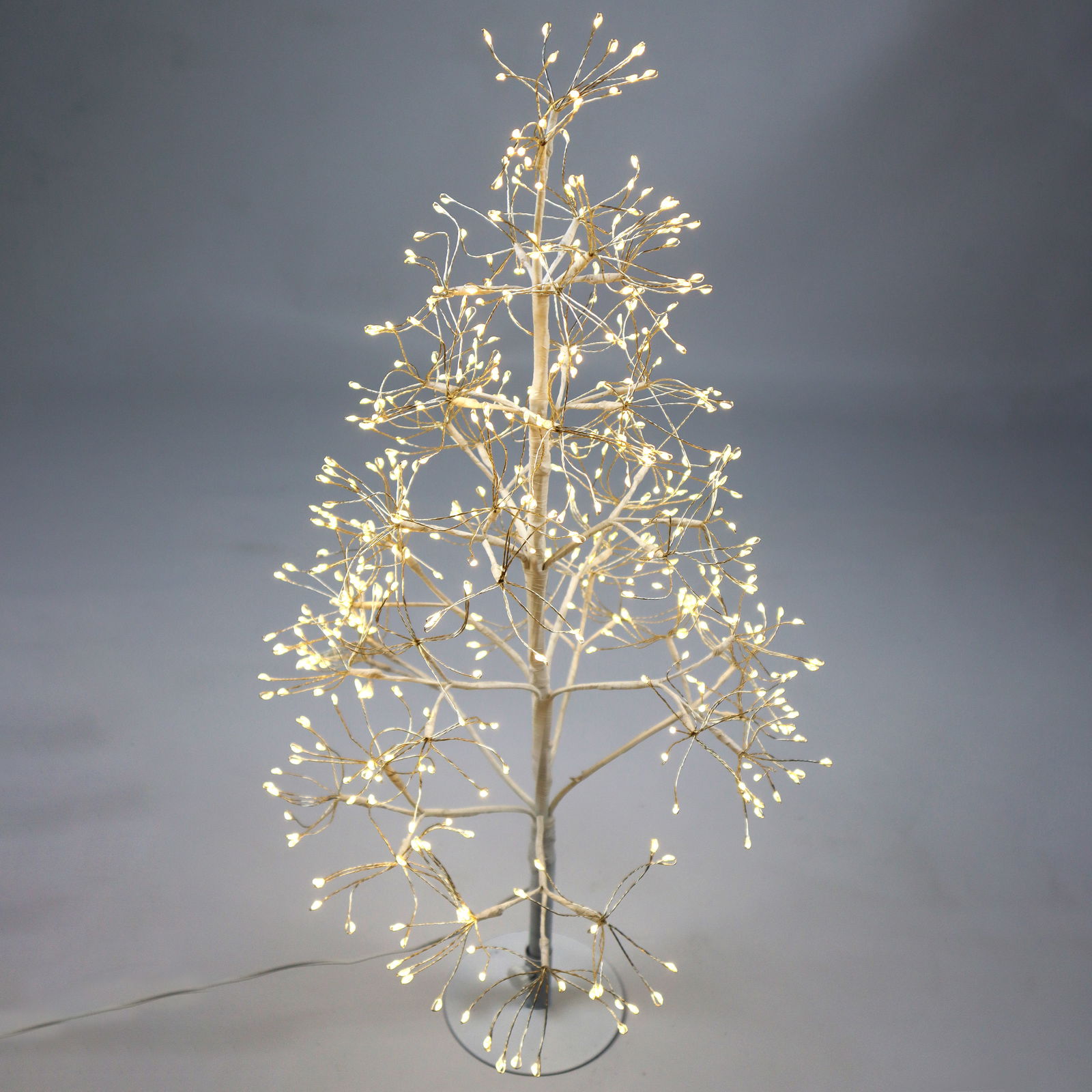 LED Baum 'Mini', weiß, warmweiß, ca. Ø 30 x H 70 cm