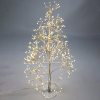 LED Baum 'Mini', weiß, warmweiß, 500 LEDs, ca. Ø 30 x H 70 cm