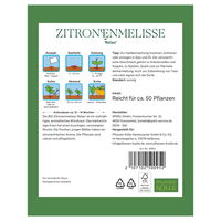 Kölles Beste Kräutersamen, Zitronenmelisse 'Relax'