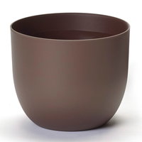 Euro 3 Plast Pflanzkübel 'Rio', rost, ca. Ø 34 x H 28 cm
