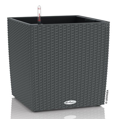 Lechuza 'Cube Cottage 50', granit, ca. 49 x 49 x H 49,5 cm