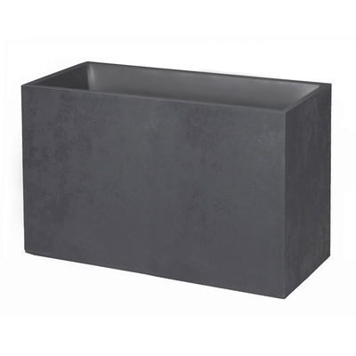 Eda Pflanzkasten 'Basalt Hutch High', anthrazit, ca. 100 x 40 x H 60 cm