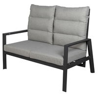 Kölle Loungesofa 'Kreta' inkl. Auflagen, 2-Sitzer, grau