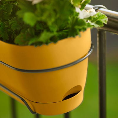 Elho Pflanzgefäß 'Vibia Campana 70 all-in-1', honiggelb Elho Pflanzgefäß 'Vibia Campana 70 all-in-1', honiggelb