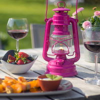 Sturmlaterne 'Baby Special 267', magenta, 26,5 x 13,5 x 15 cm Sturmlaterne 'Baby Special 267', magenta, 26,5 x 13,5 x 15 cm