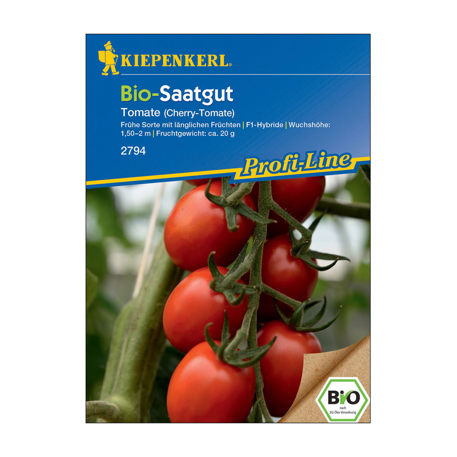Bio-Gemüsesamen, Tomate 'Bolstar Baloe', rot