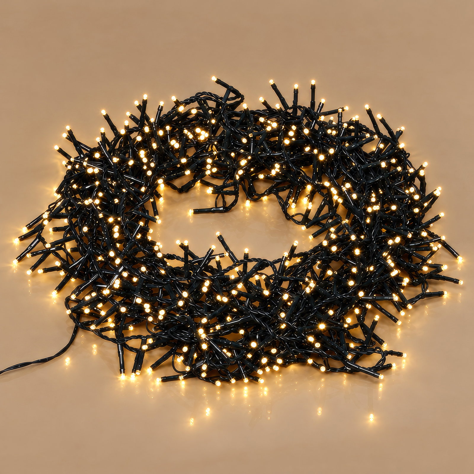 Kölle LED Lichterkette Gruppenbeleuchtung, warmweiß, 768 LEDs, Länge ca. 7 m Kölle LED Lichterkette Gruppenbeleuchtung, warmweiß, 768 LEDs, Länge ca. 7 m