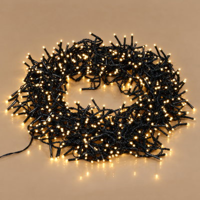 Kölle LED Lichterkette Gruppenbeleuchtung, warmweiß, 768 LEDs, Länge ca. 7 m Kölle LED Lichterkette Gruppenbeleuchtung, warmweiß, 768 LEDs, Länge ca. 7 m