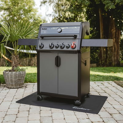 Enders BBQ-Schutzmatte, schwarz, ca. 120 x 80 cm