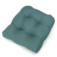 Kölles Beste Sitzkissen 'Twist', petrol, ca. 45 x 40 cm