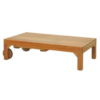 Kölle Rollliege 'Cozy' inkl. Auflagen, braun/grau