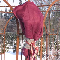 Winterschutz Jutesack, waldbeere