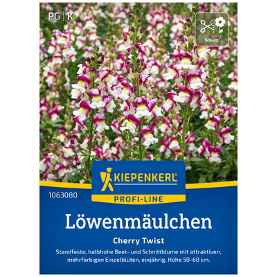 Kiepenkerl Saatgut Löwenmäulchen 'Cherry Twist' Kiepenkerl Saatgut Löwenmäulchen 'Cherry Twist'