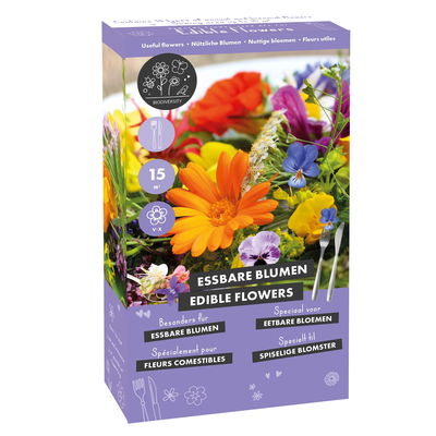 Spezielle Blumensamenmischung 'Essbare Blumen' Spezielle Blumensamenmischung 'Essbare Blumen'
