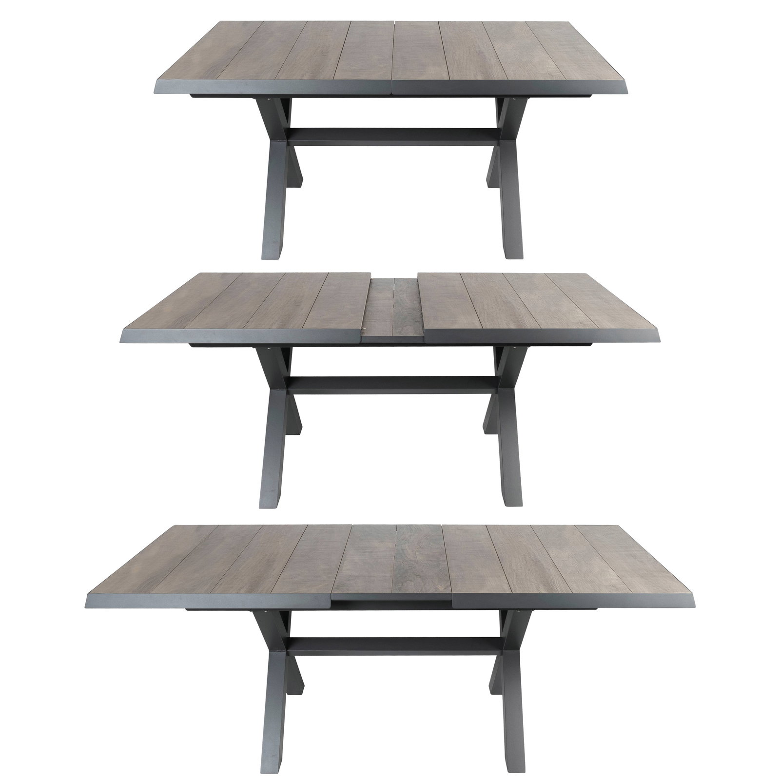 Ausziehtisch Jersey ca. 163/203x93x76,5 cm