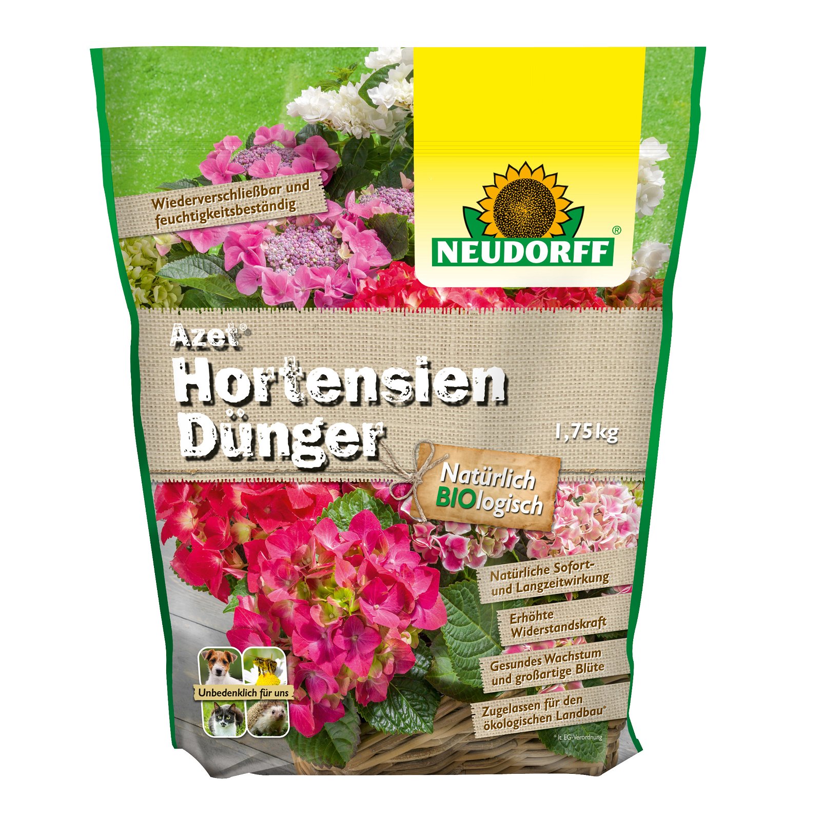 Neudorff Azet® Hortensiendünger, 1,75 kg
