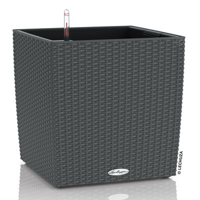 Lechuza 'Cube Cottage 30', granit, ca. 29,5 x 29,5 x H 30 cm