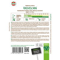 Sperli Saatband Radieschen 'Kombination III', bunt, 5 m Sperli Saatband Radieschen 'Kombination III', bunt, 5 m