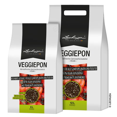 Lechuza Veggiepon Pflanzsubstrat, 12 Liter Lechuza Veggiepon Pflanzsubstrat, 12 Liter