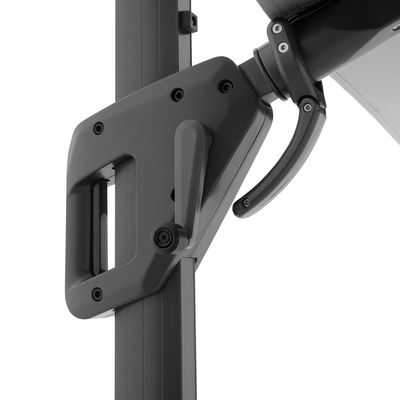 Pendelschirm 'Ravenna HFX', hellgrau, Ø 350 cm Pendelschirm 'Ravenna HFX', hellgrau, Ø 350 cm