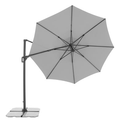 Pendelschirm 'Ravenna HFX', hellgrau, Ø 350 cm Pendelschirm 'Ravenna HFX', hellgrau, Ø 350 cm