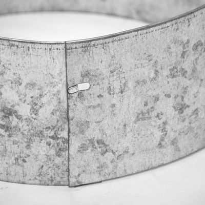 Rasenkante, silber, Höhe 12 cm, Ø 40 cm