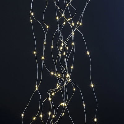 Kölle LED Silberdraht Regen, klassisch warm, 480 LEDs, Länge ca. 2 m Kölle LED Silberdraht Regen, klassisch warm, 480 LEDs, Länge ca. 2 m