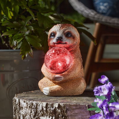 Smartsolar Faultier mit Solarkugel, Höhe ca. 19 cm Smartsolar Faultier mit Solarkugel, Höhe ca. 19 cm