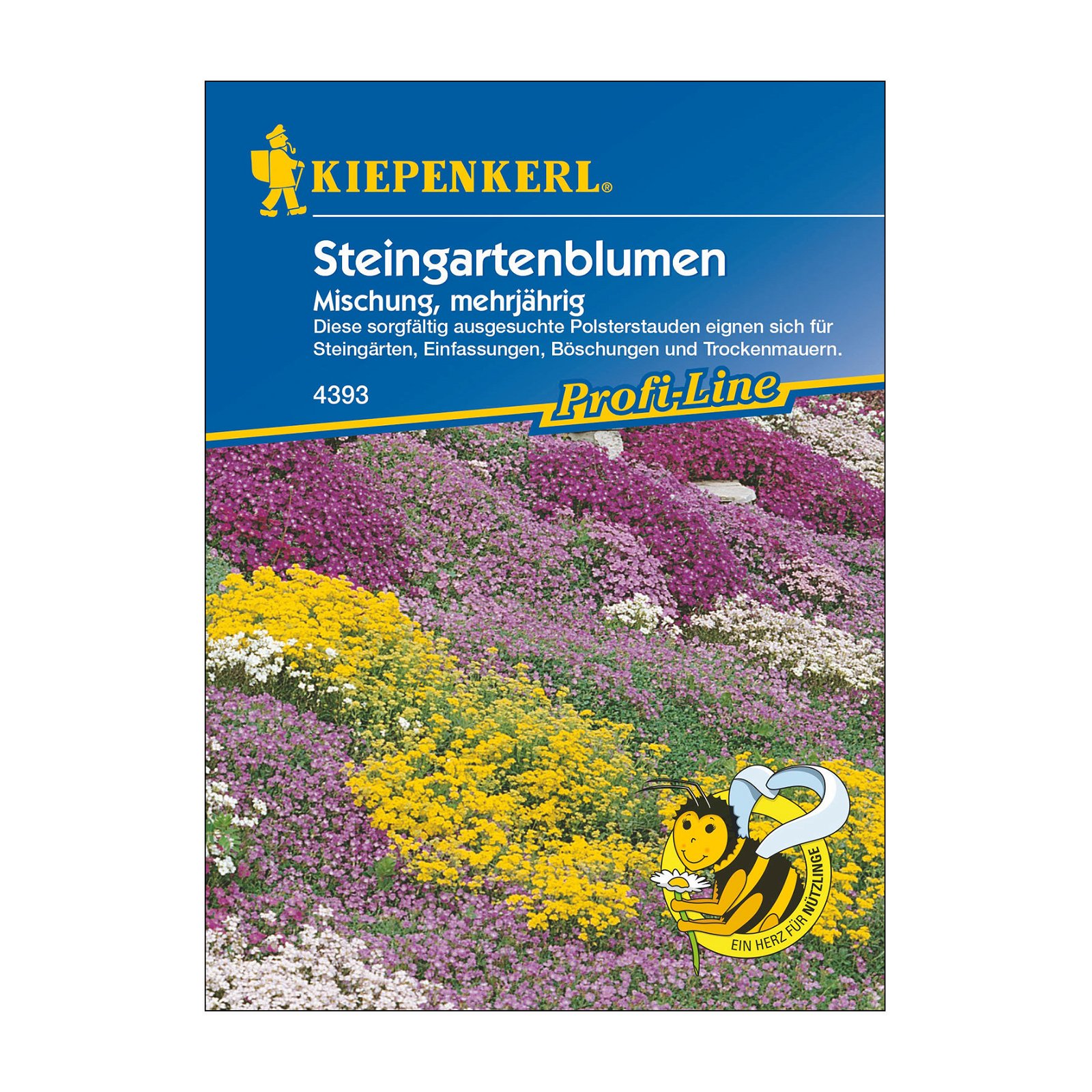 Saatgutmischung, 'Steingartenblumen'