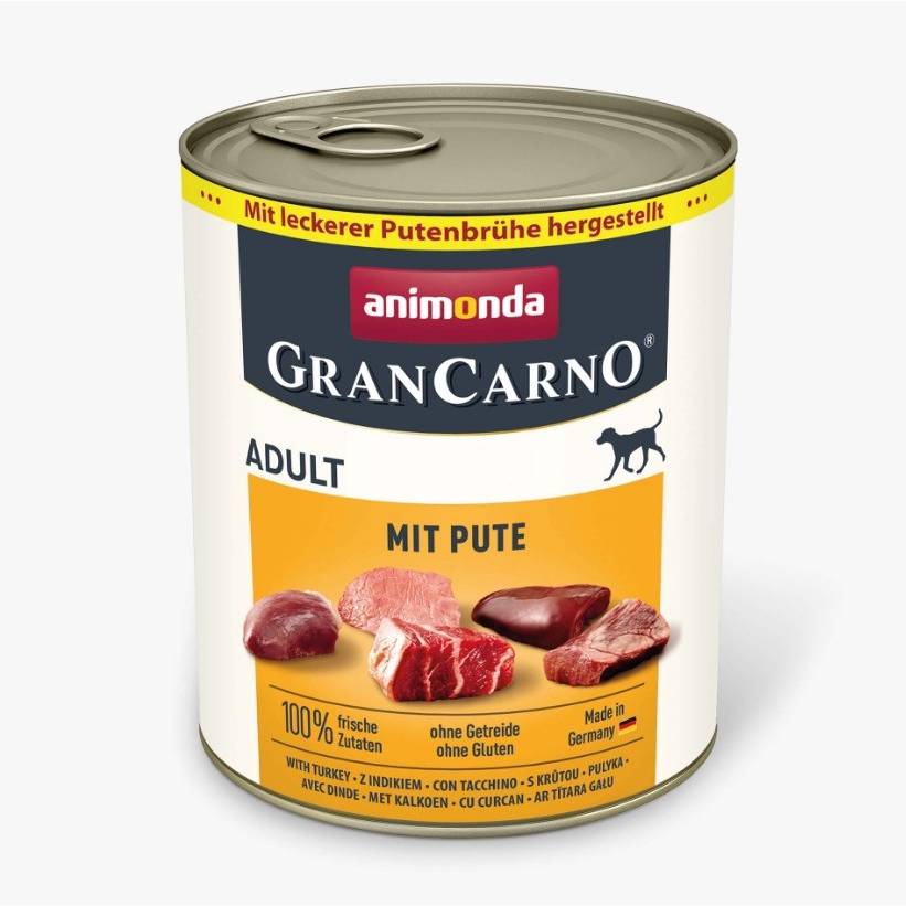 Animonda, Gran Carno Adult mit Pute, 800 g Animonda, Gran Carno Adult mit Pute, 800 g