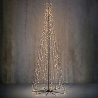 LED Baum, warmweiß, schwarz, ca. Ø 75 x H 185 cm