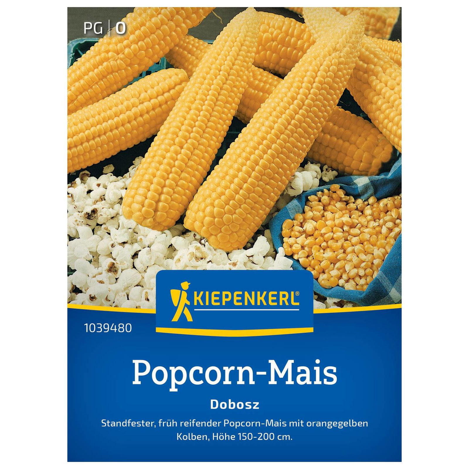 Saatgut Popcorn-Mais 'Dobosz'