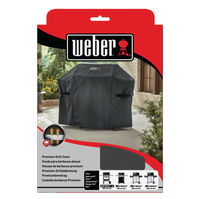Weber Premium Abdeckhaube, schwarz, UV-beständig, regenabweisend