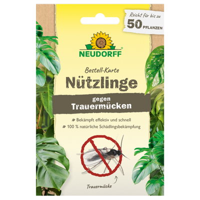 Neudorff Bestell-Set Nützlinge gegen Trauermücken, 5 Mio Stück Neudorff Bestell-Set Nützlinge gegen Trauermücken, 5 Mio Stück