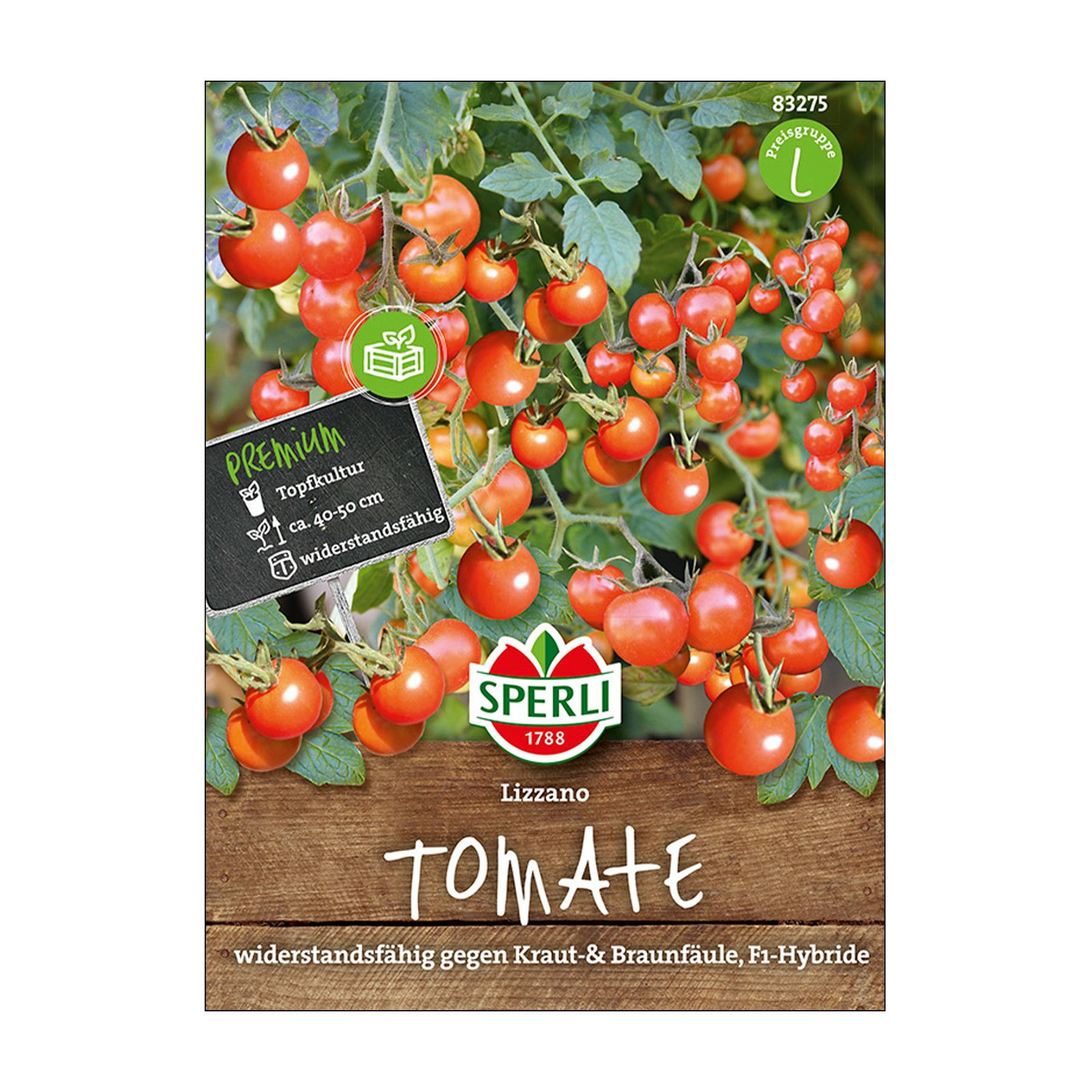 Gemüsesamen, Cherry-Tomate 'Lizzano'