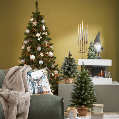 Triumph Tree Kunst-Tanne 'Forest Frosted Slim', Höhe ca. 215 cm