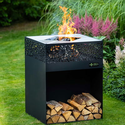 Feuerstelle Cube / 75x75x100cm, 79,9kg, multifunktional Feuerstelle Cube / 75x75x100cm, 79,9kg, multifunktional