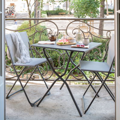 Klappstuhl 'Chaise Balcony II', terra, ca. 83 x 44 x 48 cm Klappstuhl 'Chaise Balcony II', terra, ca. 83 x 44 x 48 cm