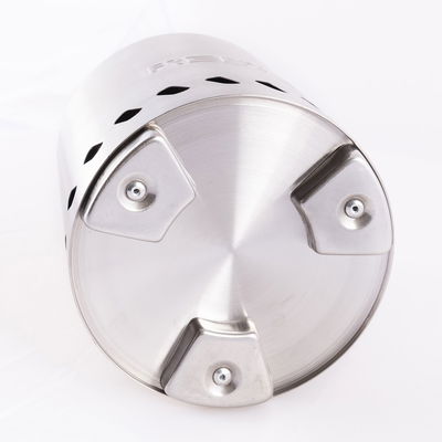 Tischfeuer 'Volcano', silber, Gr. M, Ø21 x H24,5 cm Tischfeuer 'Volcano', silber, Gr. M, Ø21 x H24,5 cm