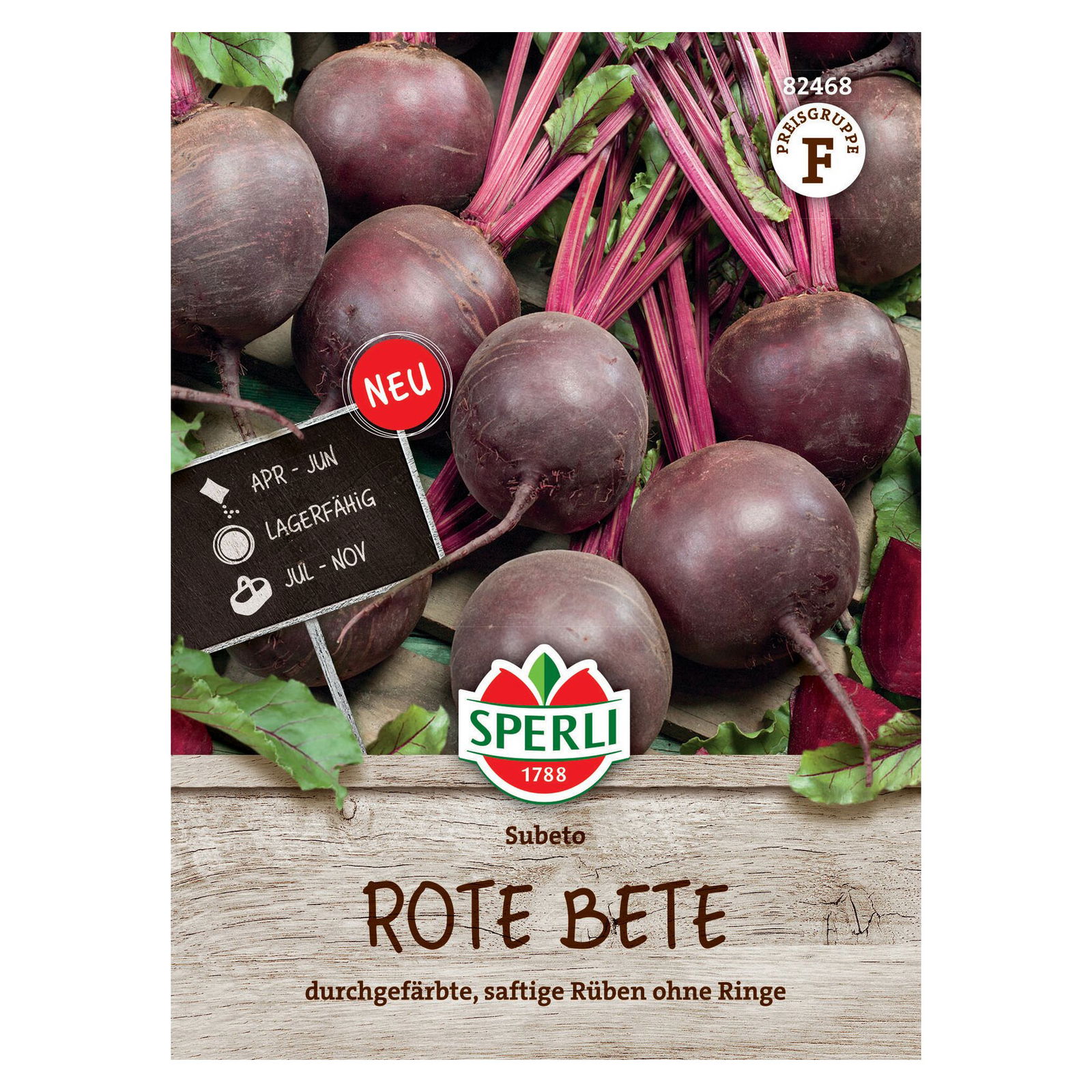 Saatgut Rote Beete 'Subeto'