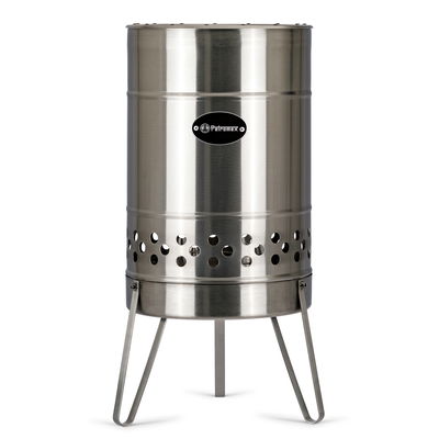 Petromax Feuertonne 'Pyron', Edelstahl, ca. Ø 45 x H74 cm