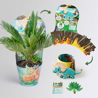 Dino Snack®, Ares & Timo, Topf-Ø 14 cm, 2 Pflanzen
