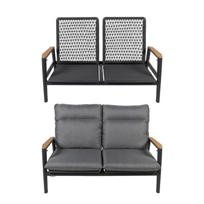 Kölle Loungebank 'Malibu', anthrazit