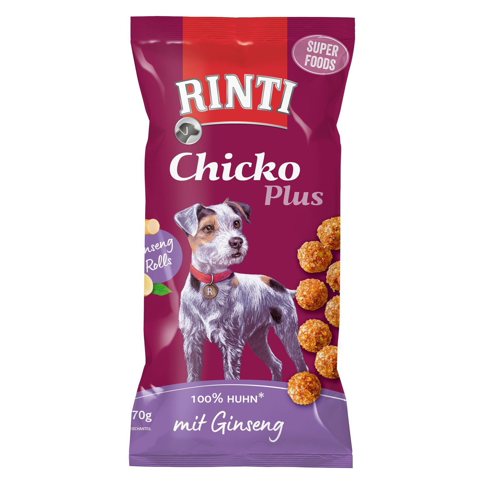 Rinti Chicko Plus Superfoods, mit Ginseng, 70 g