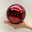 Christbaumkugel, ochsenblut, Kunststoff, Ø 14 cm Christbaumkugel, ochsenblut, Kunststoff, Ø 14 cm