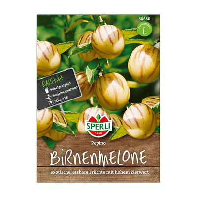 Birnenmelone 'Pepino' Birnenmelone 'Pepino'
