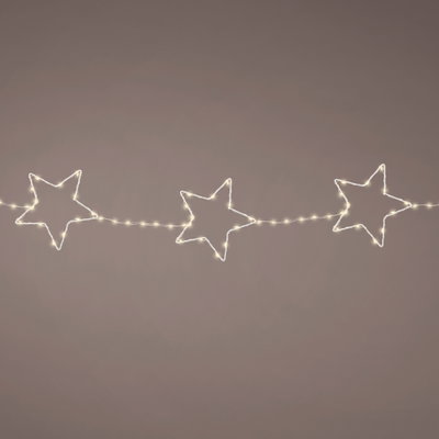 LED Micro Sternenkette, 150 warmweiße LEDs, Länge ca. 215 cm LED Micro Sternenkette, 150 warmweiße LEDs, Länge ca. 215 cm