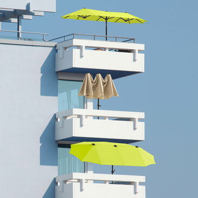 Sonnenschirm Salerno, mit Schutzhülle, ca. 300 x 150 cm