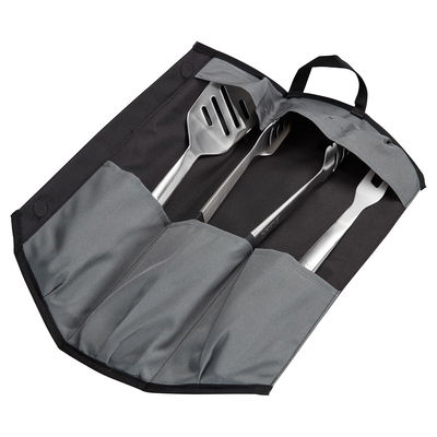 Enders Grillbesteck inkl. Tasche, 3er-Set, Edelstahl Enders Grillbesteck inkl. Tasche, 3er-Set, Edelstahl